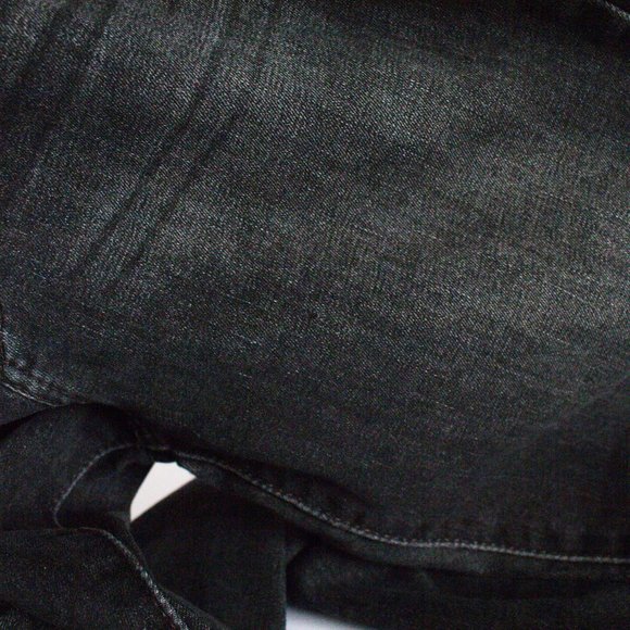 Levis 28x30 721 High Rise Skinny Black/Gray Jeans Dark Wash Soft Jeans - Picture 7 of 11